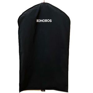 Bonobos | Black garment bag for shirts + jackets